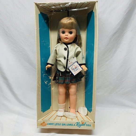 VTG Regal Toy Doll Vicki Kiddies Joy Is A Regular Toy Toronto Canada Limited 16" - Picture 1 of 13